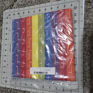 Mister Domestic Love is Love Pride Fabric Layer Cake